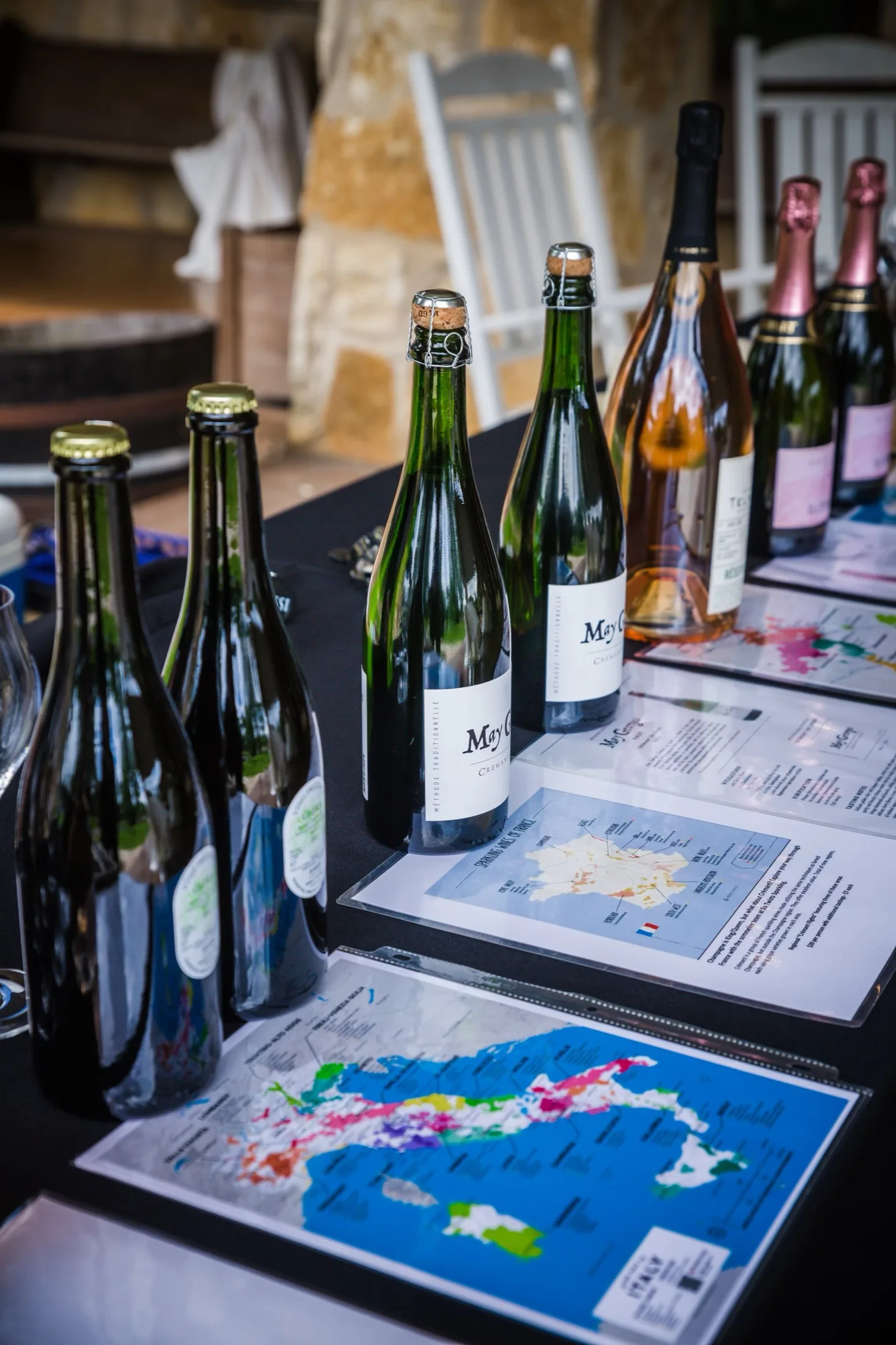 Curated bottles kept in climate-controlled storage.
