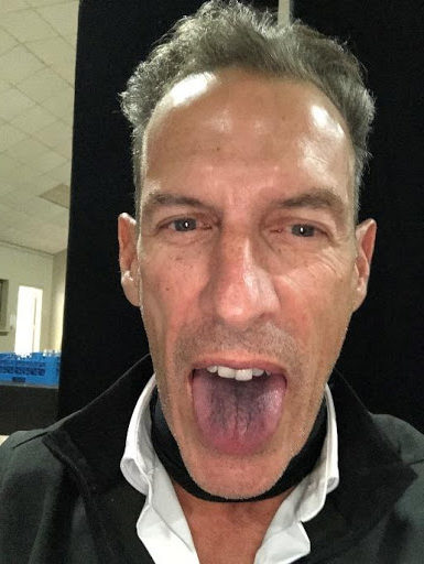 Andre Boada, sommelier tongue check at the end of day 2 - San Antonio Rodeo 2020 | VinoCadre
